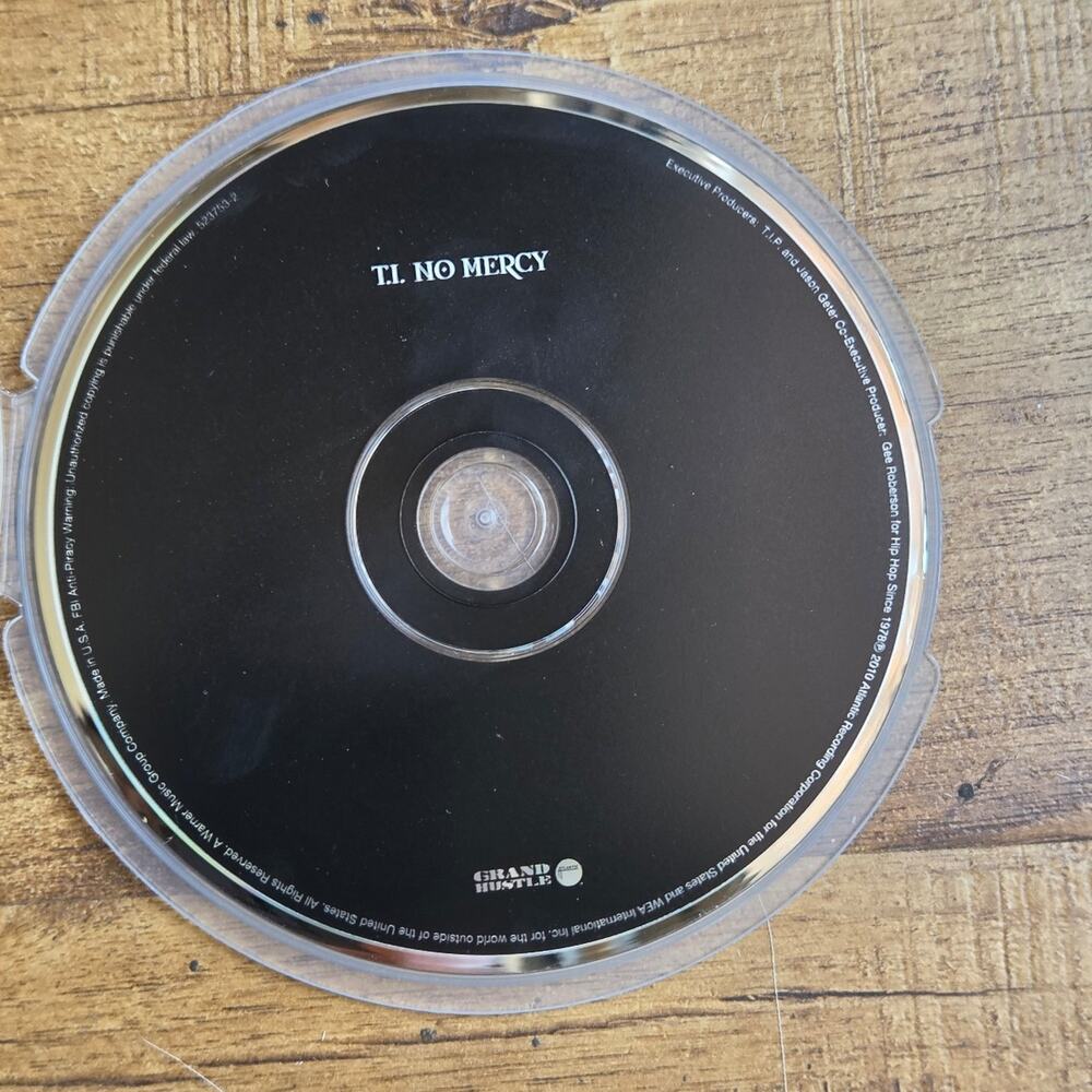 T.I. No Mercy CD Rap Hip Hop